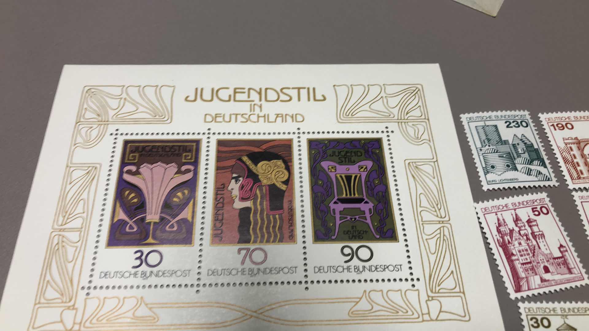 Photo 1 of 1977 GERMANY STAMPS