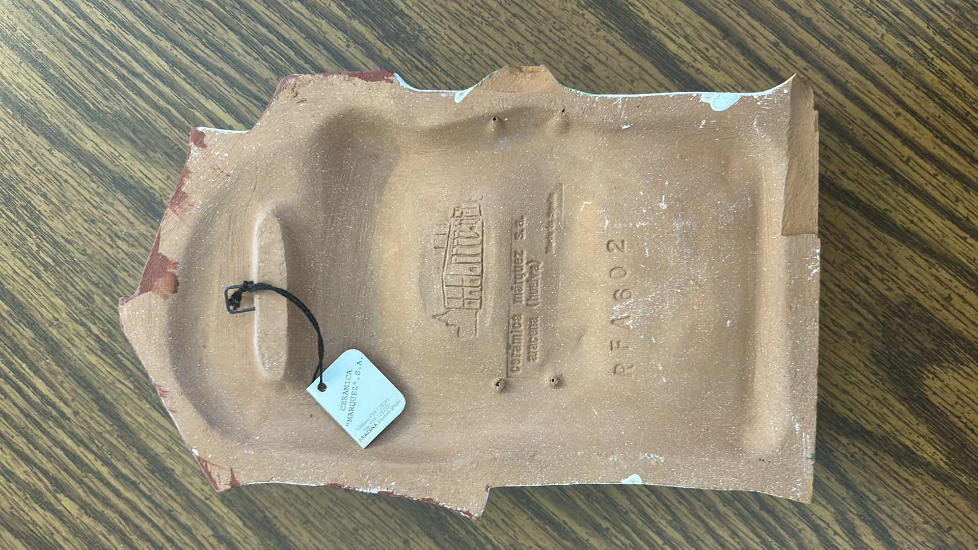 Photo 1 of 7- CERAMICA MARQUEZ CLAY POTTERY 3 D WALL HANGING