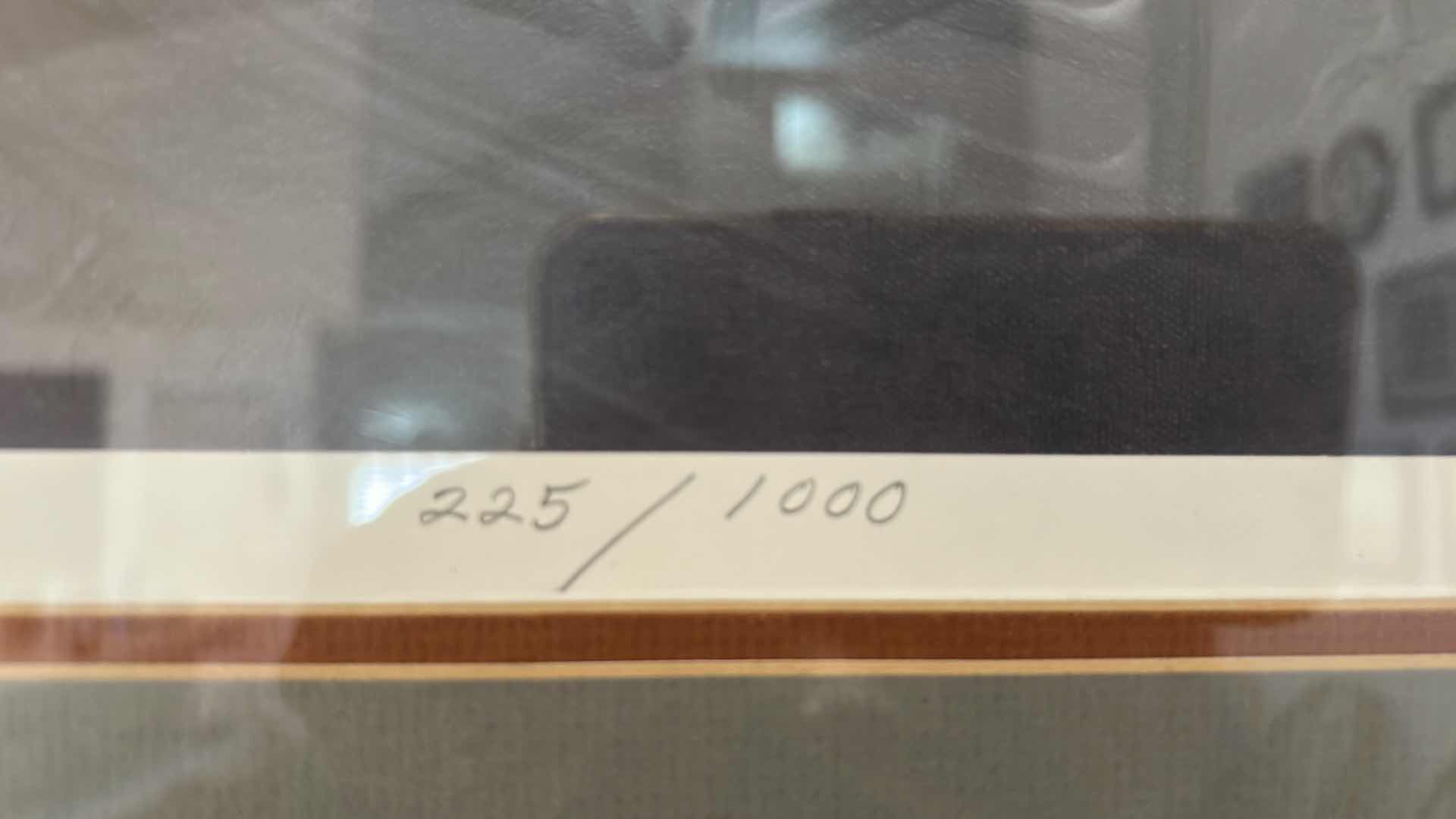 Photo 1 of FRAMED ARTWORK BY JESSE BARNES “NIGHT DEPARTURE “SIGNED  AND NUMBERED 31” X 23”