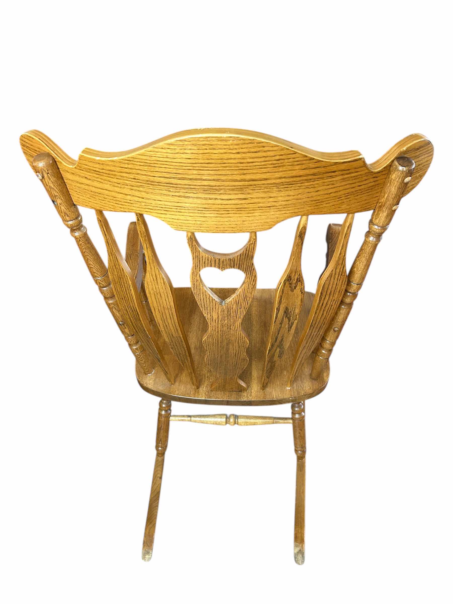Photo 1 of OAK ROCKING CHAIR