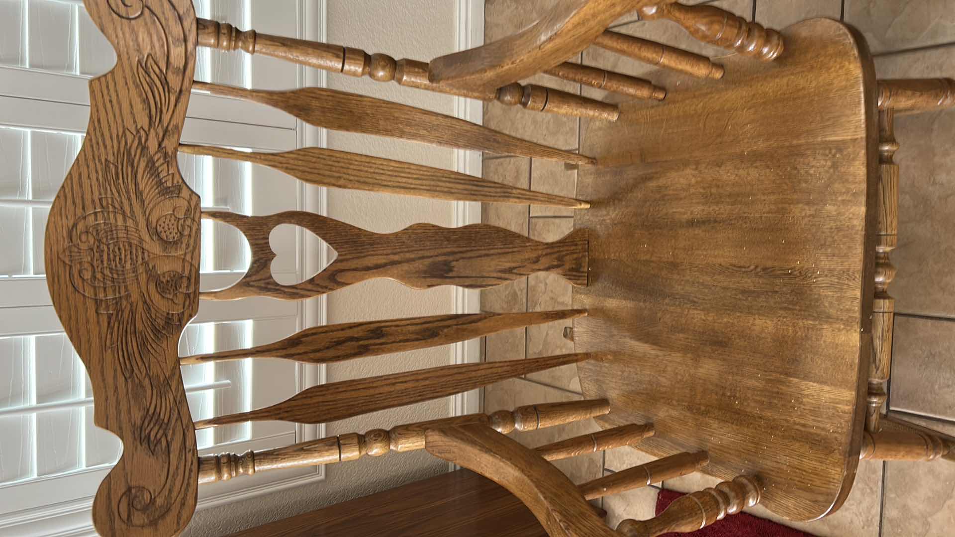 Photo 1 of OAK ROCKING CHAIR