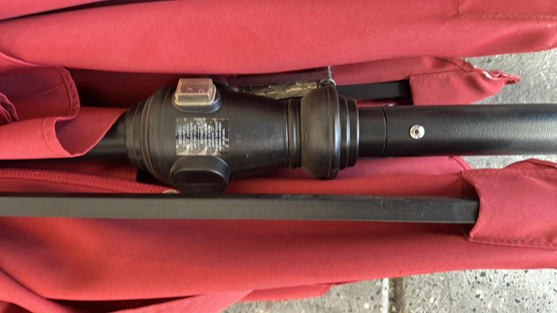 Photo 1 of RED PATIO UMBRELLA