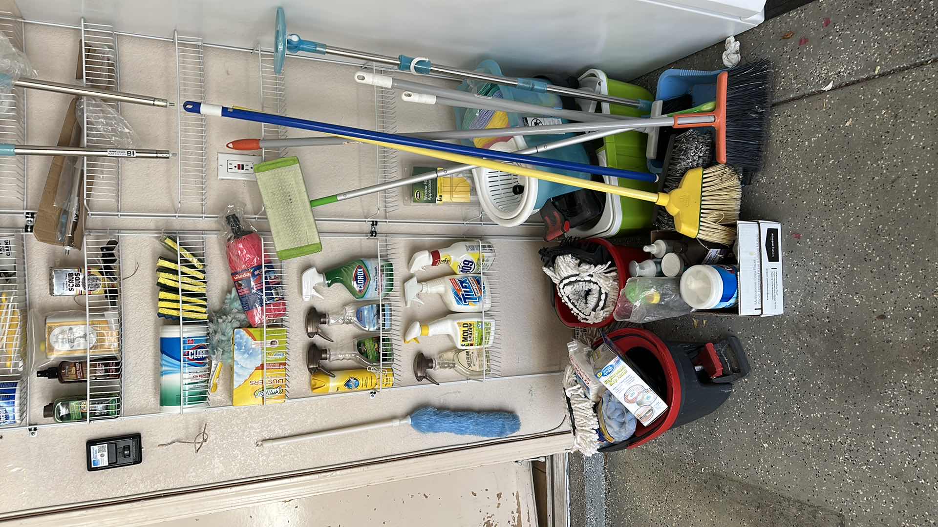 Photo 2 of CLEANING SUPPLIES