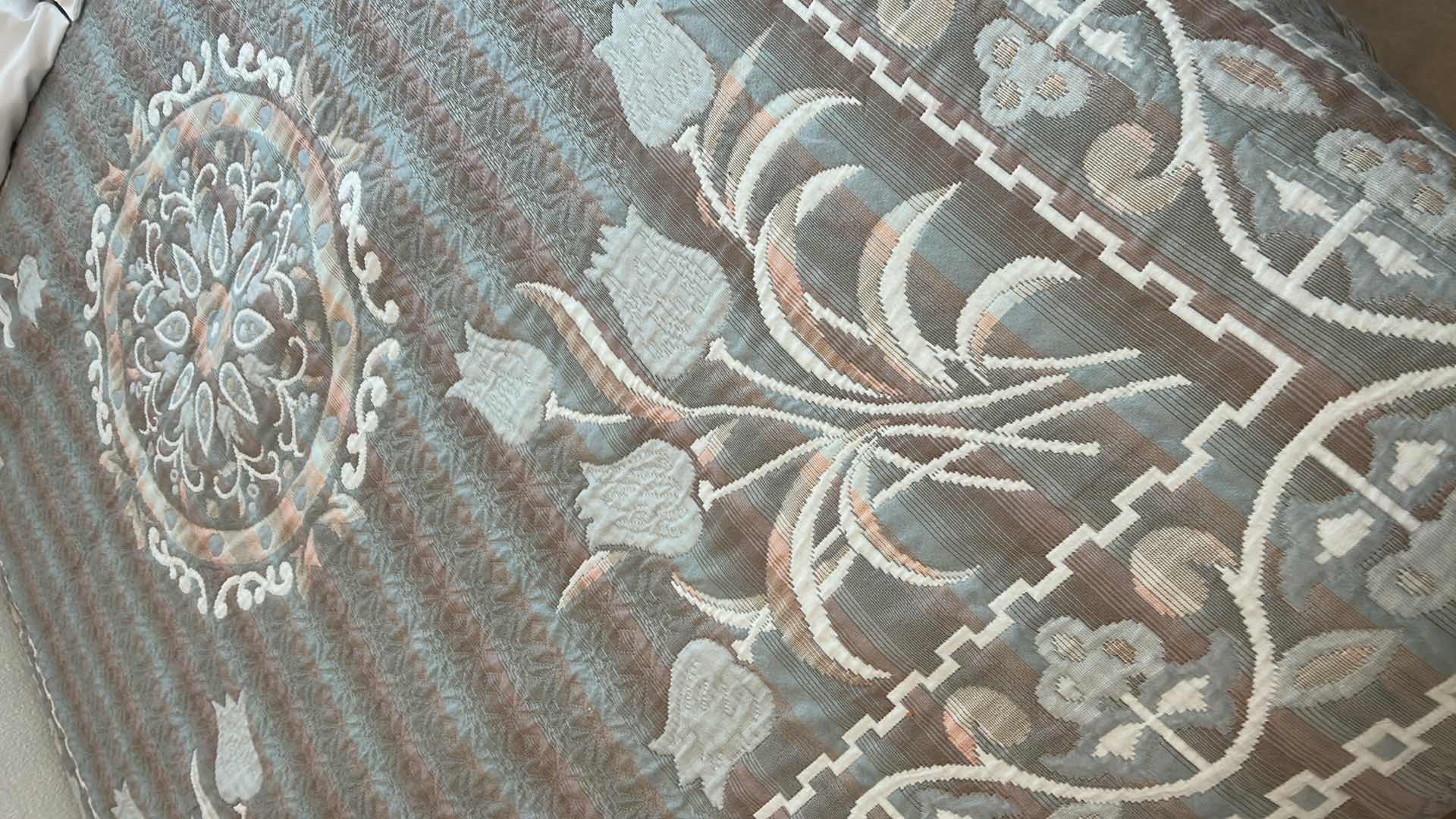 Photo 1 of QUEEN SIZE BED W FRAME AND BEDSPREAD PILLOWS MATTRESS INCLUDED