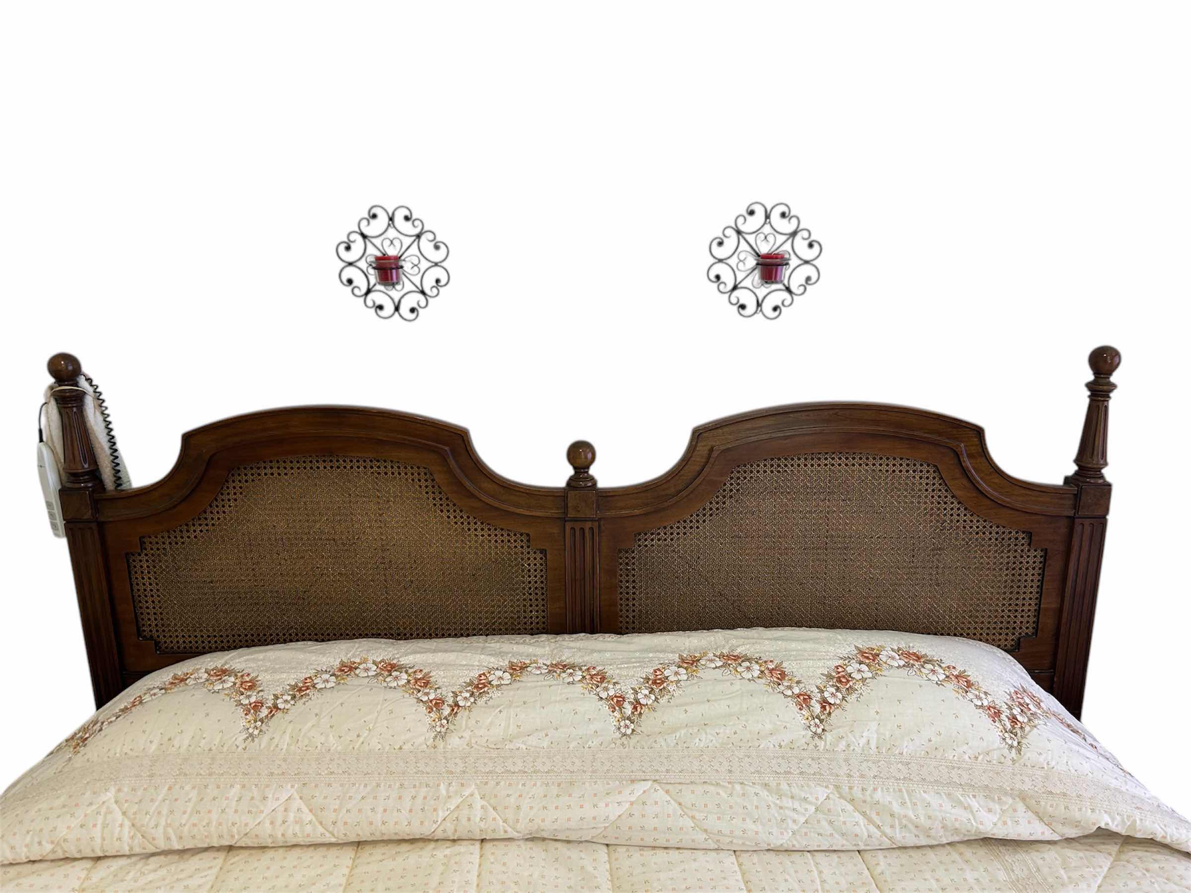 Photo 1 of DREXEL LIKE KING SIZE HEADBOARD W BEDSPREAD ONLY