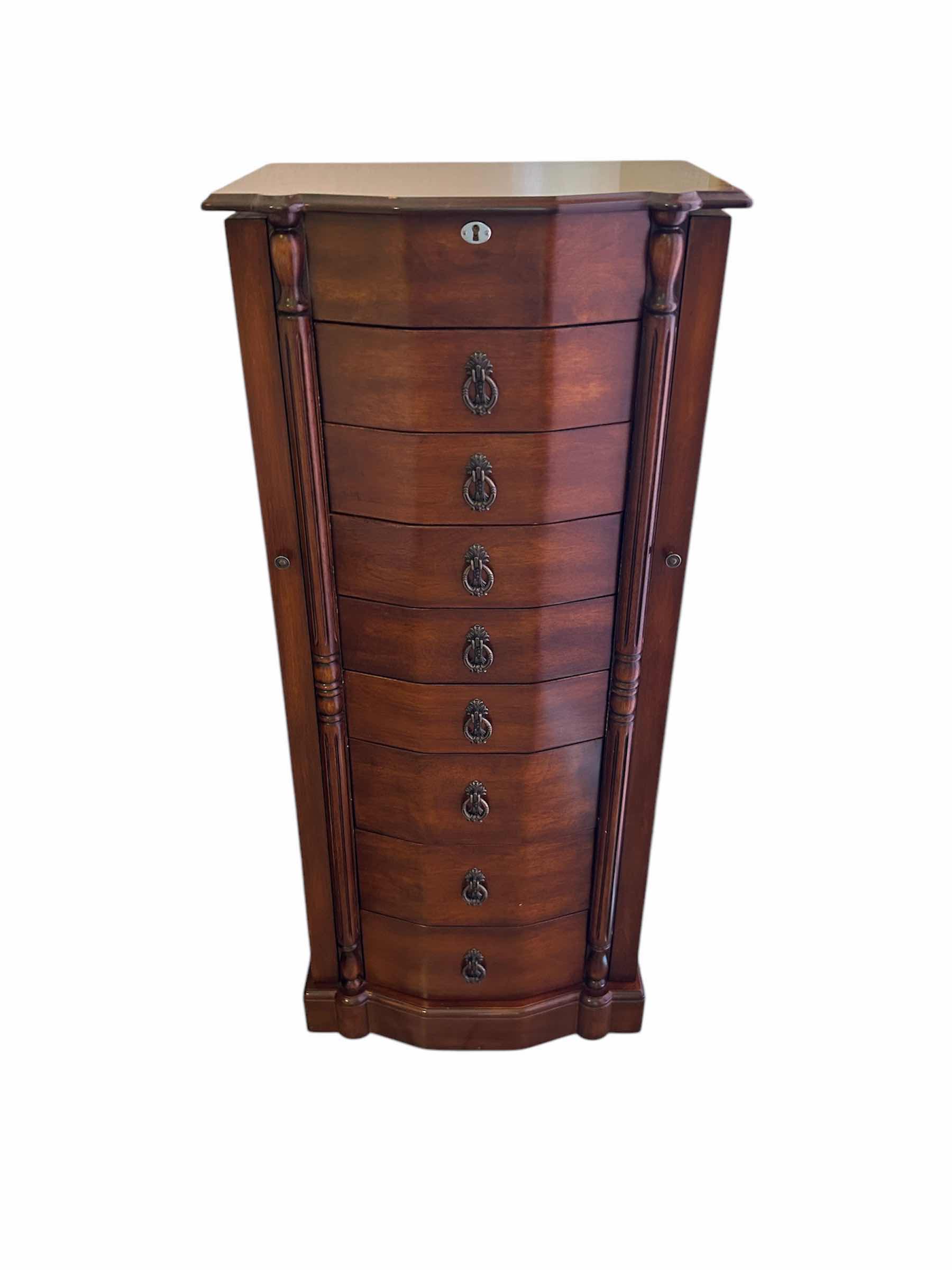 Photo 1 of SOLID WOOD JEWELRY AMOIRE 18” X 12” H 40”