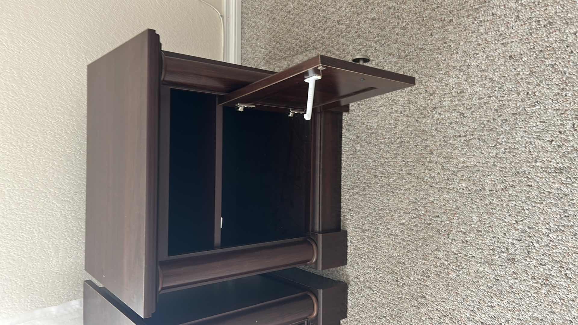 Photo 1 of 2- CHERRYWOOD NIGHT STANDS 22” X 27” H 24”