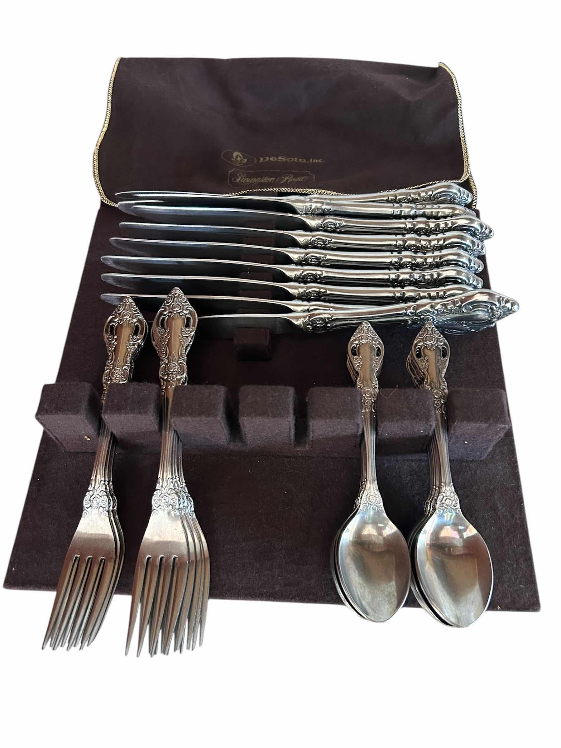 Photo 1 of ONEIDA MICHELANGELO STAINLESS STEEL FLATWARE