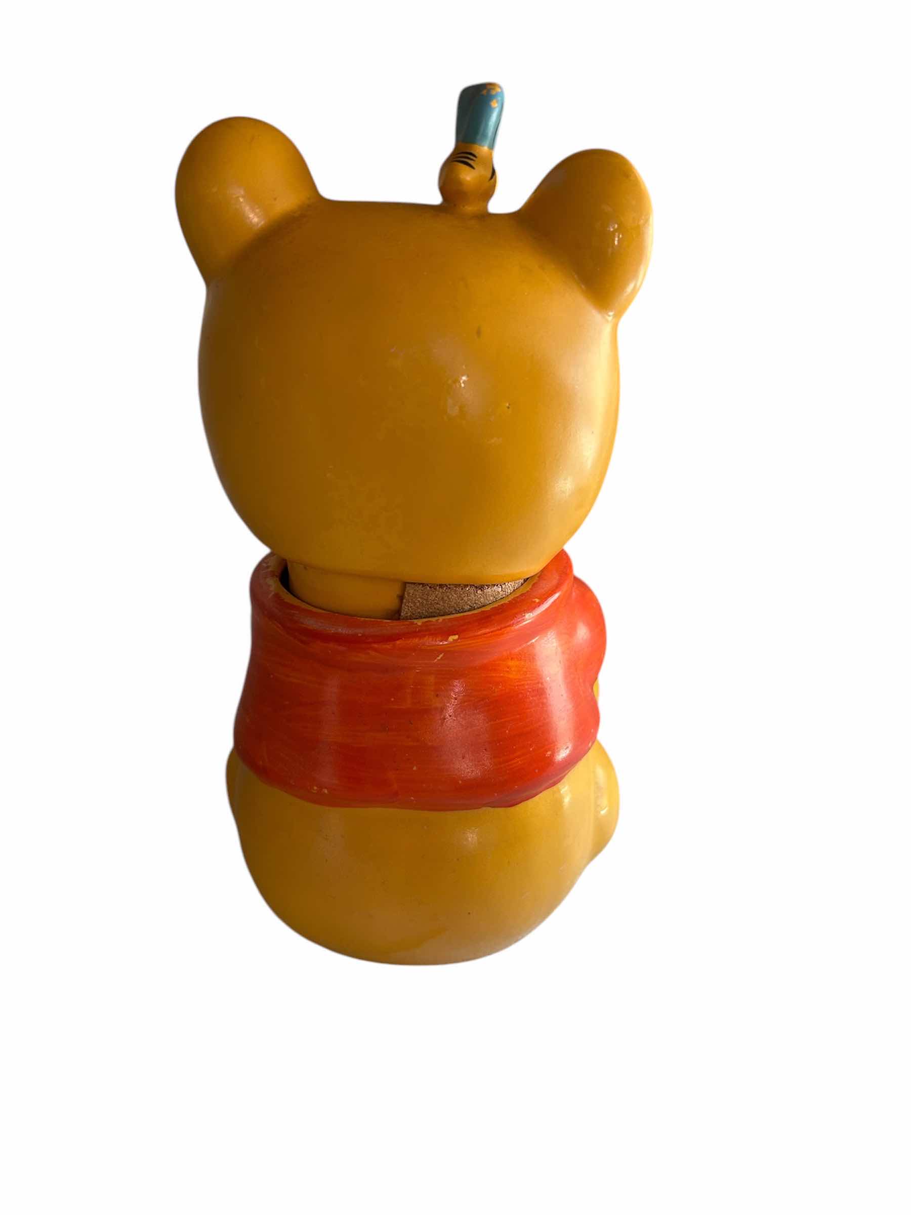 Photo 1 of VINTAGE WINNE THE POOH COOKIE JAR FROM 1970s H 14”