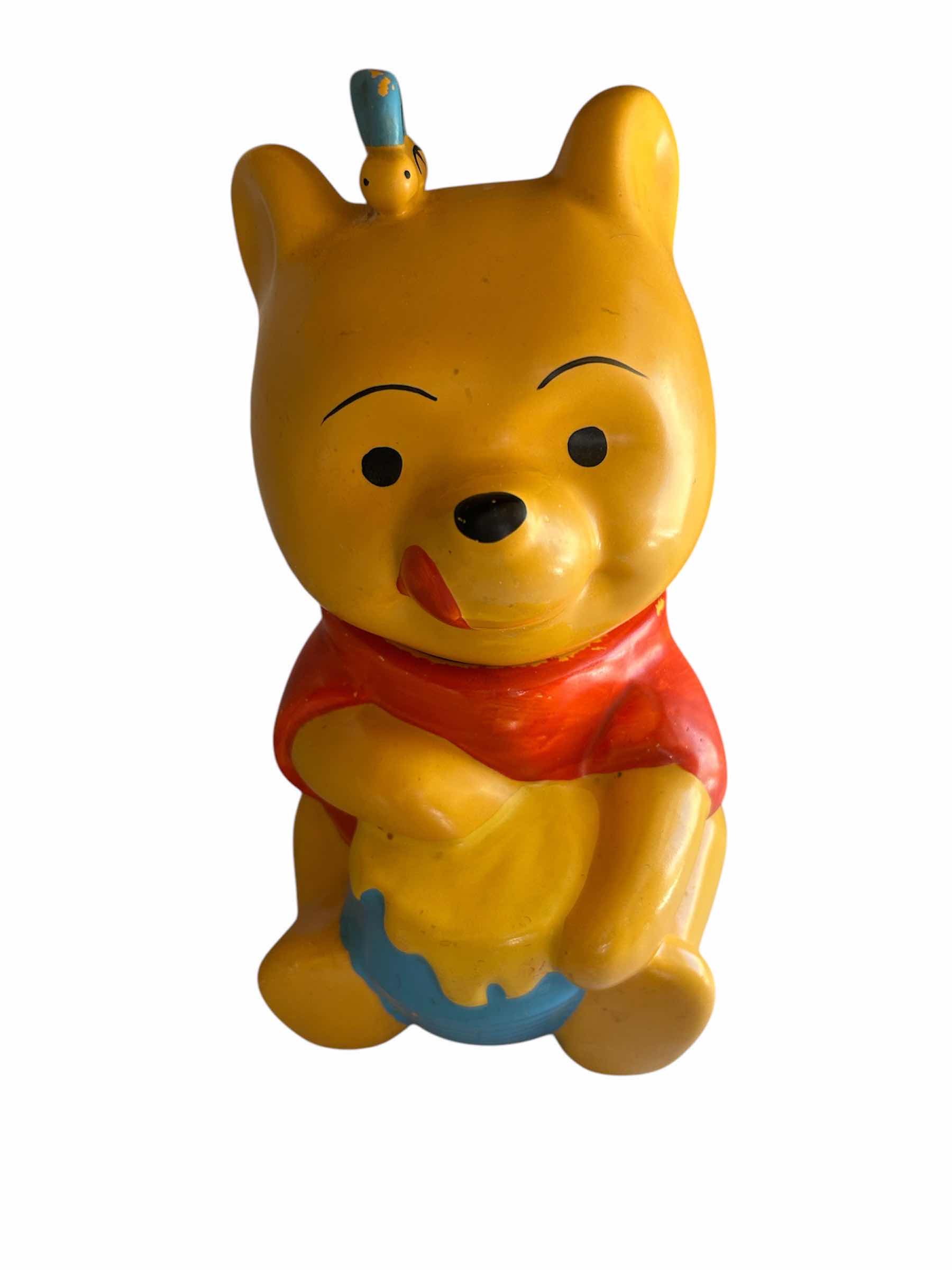Photo 1 of VINTAGE WINNE THE POOH COOKIE JAR FROM 1970s H 14”