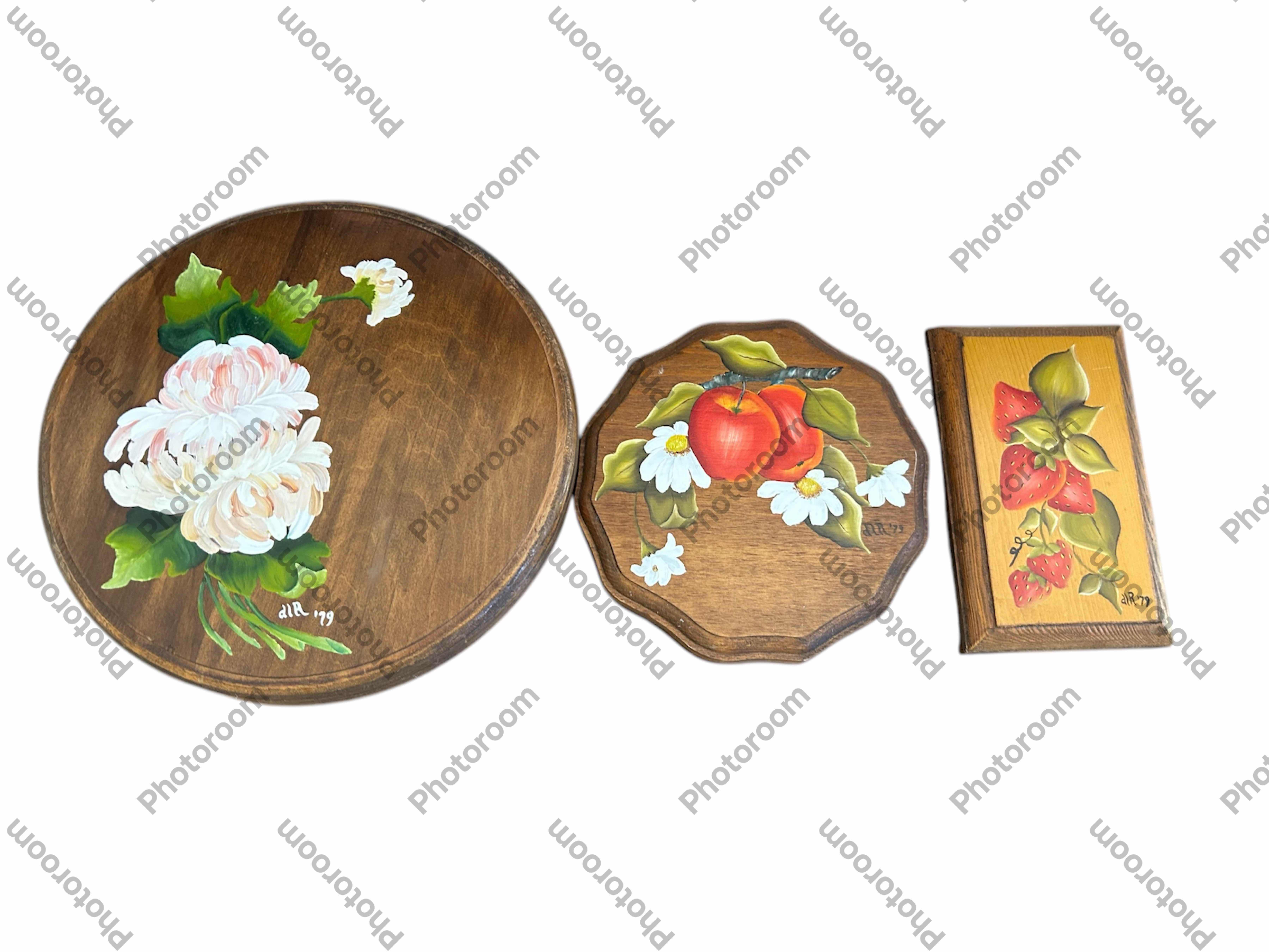 Photo 1 of 3- WOOD WALL HANGING