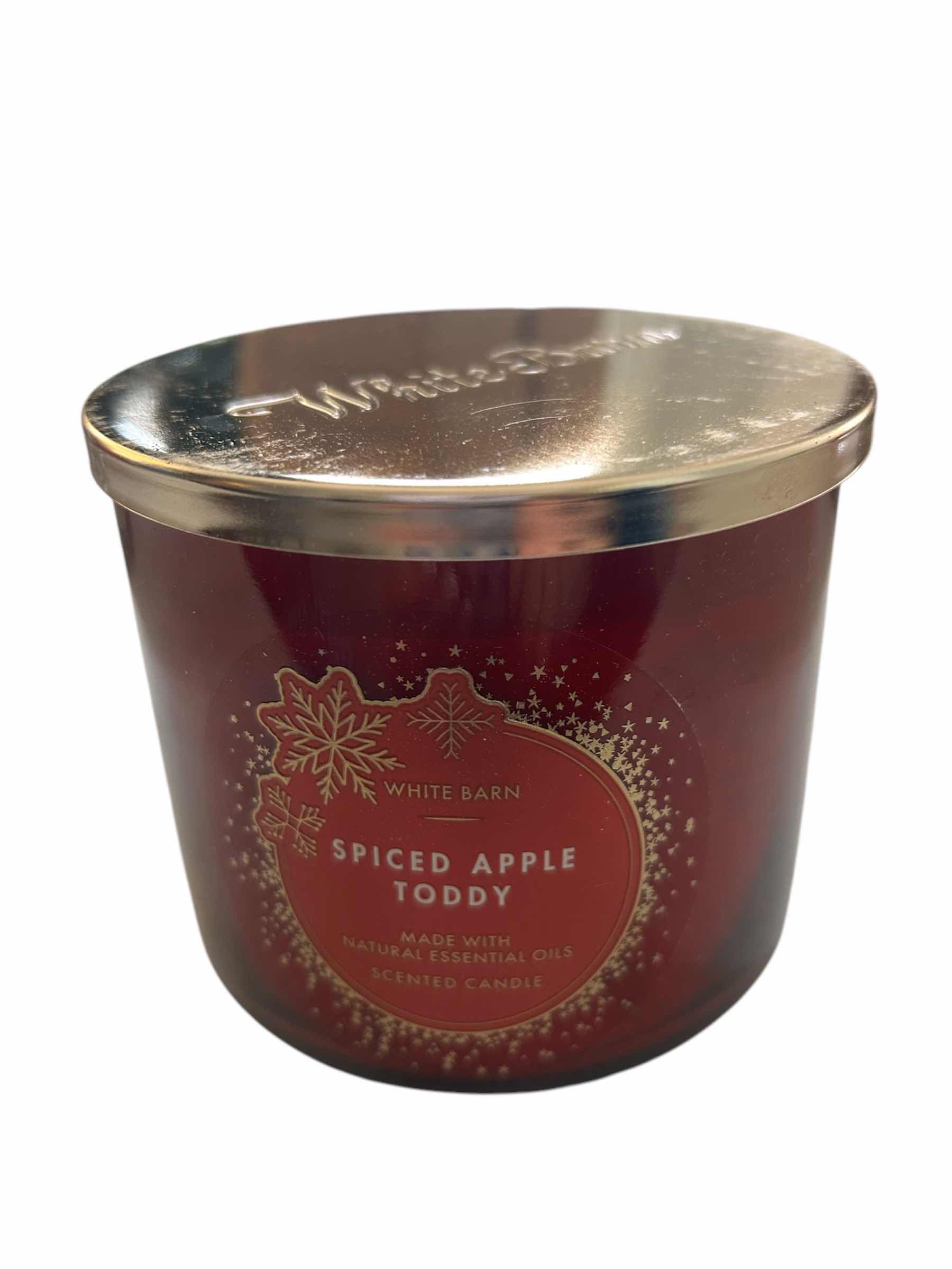 Photo 1 of BATH & BODY WORKS 3-WICK CANDLE  14oz “ SPICED APPLE TODDY “ NIB