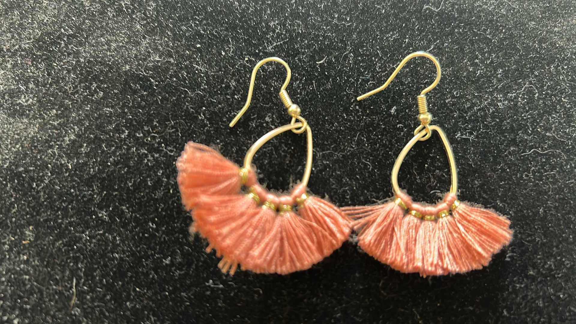 Photo 1 of 2-HAND MADE TASSEL EARRINGS