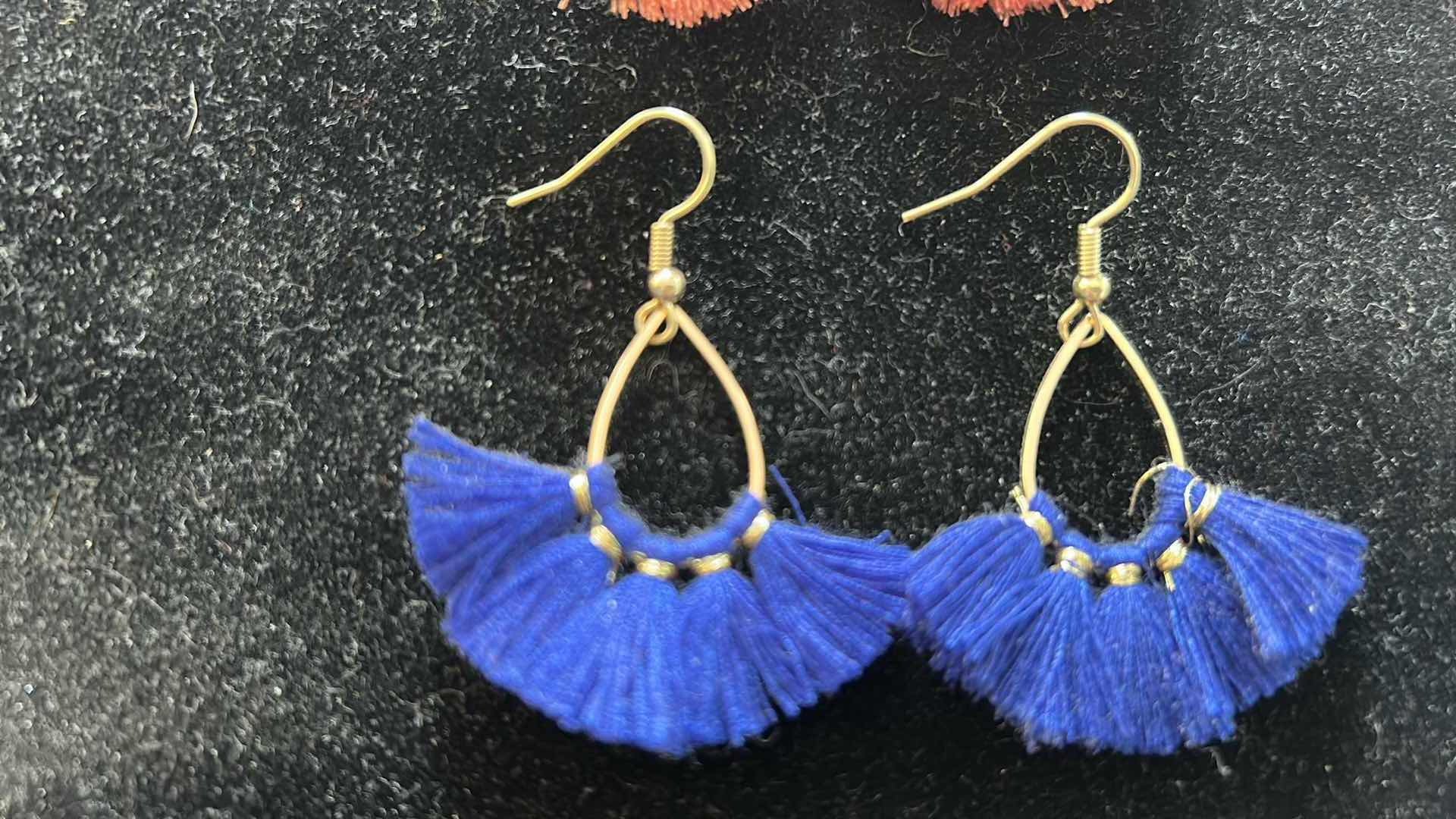 Photo 1 of 2-HAND MADE TASSEL EARRINGS