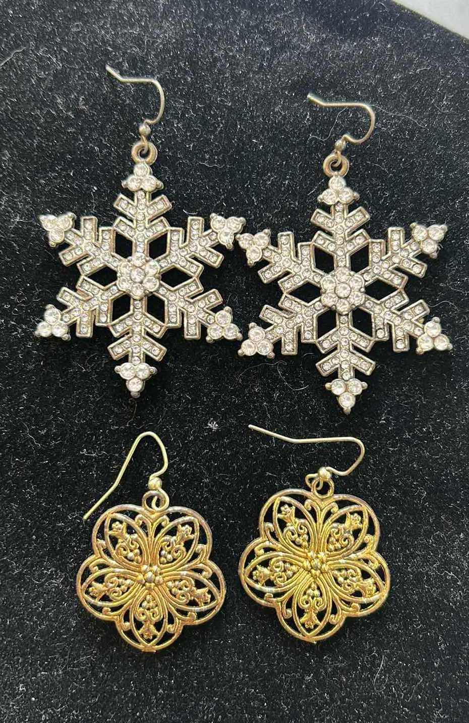 Photo 1 of 3-HAND MADE HOLIDAY EARRINGS