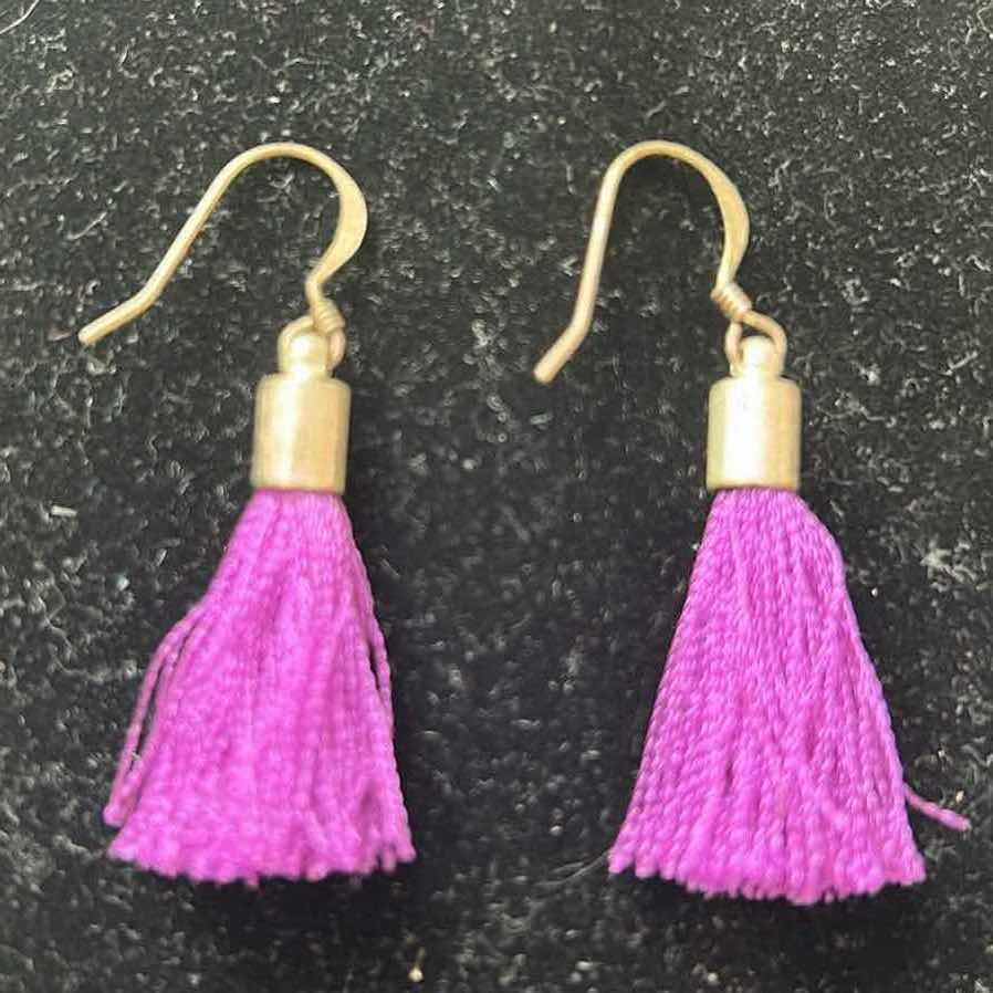 Photo 1 of 2-HAND MADE TASSEL EARRINGS
