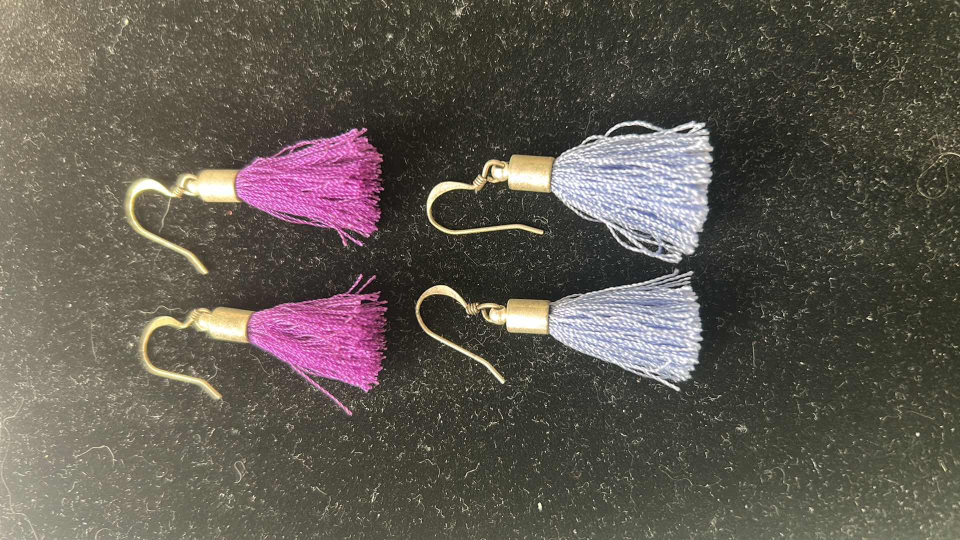 Photo 1 of 2-HAND MADE TASSEL EARRINGS