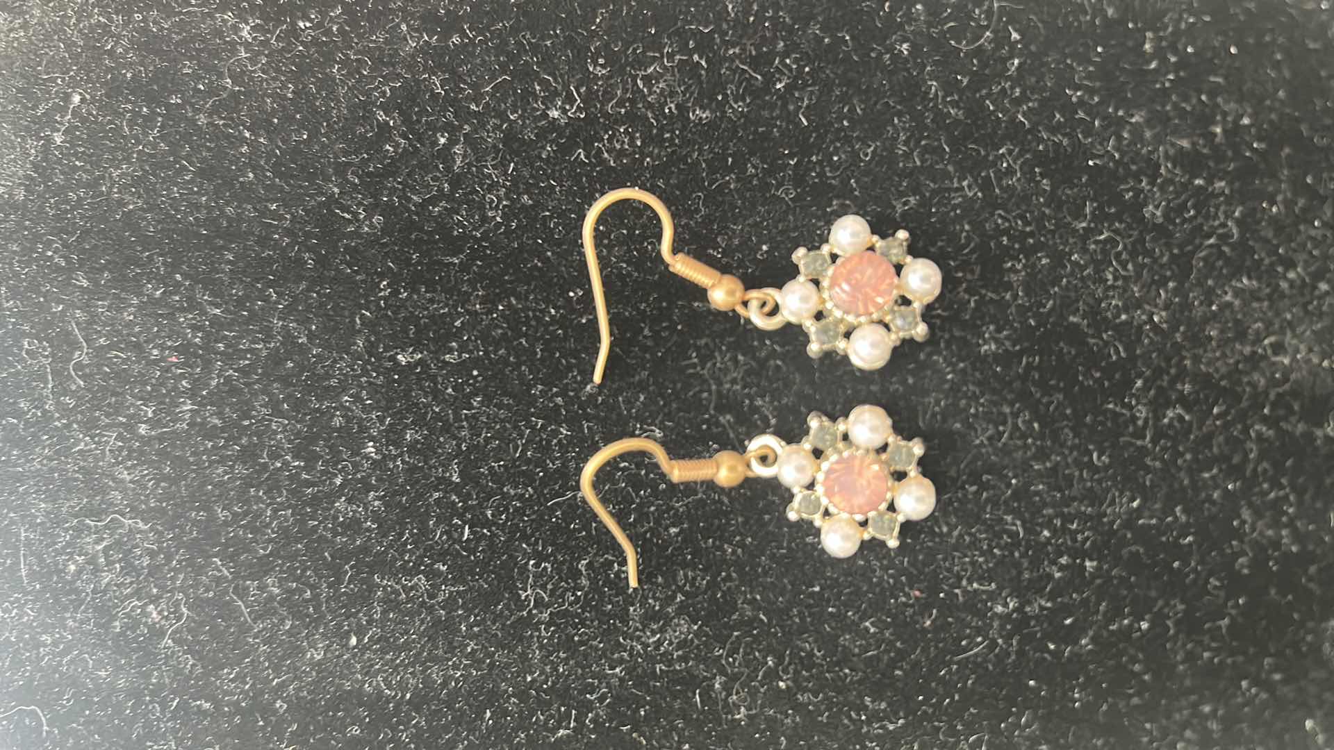 Photo 1 of 2- HAND MADE BEADED EARRINGS