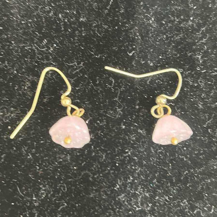 Photo 1 of 3- PINK EARRINGS BUTTERFLY HEART