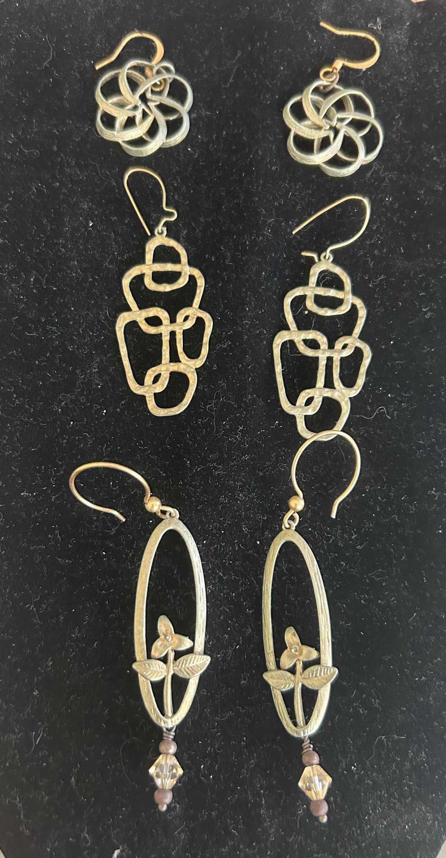 Photo 1 of 3- HANDCRAFTED WIRE EARRINGS