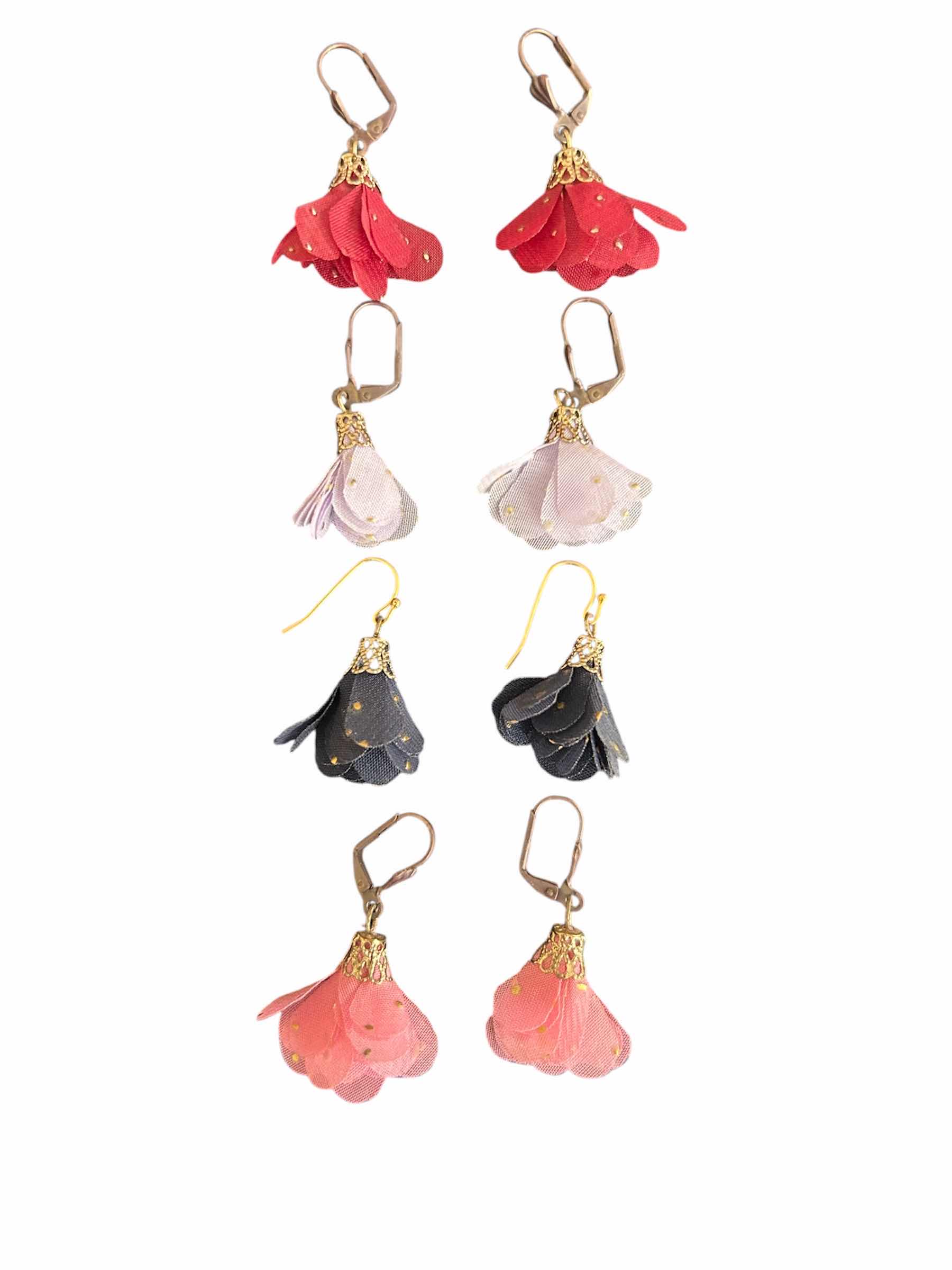 Photo 1 of 4- FRILLY EARRINGS