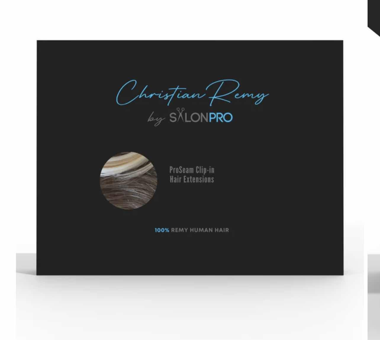 Photo 1 of CHRISTIAN REMY ATHENA 16” 120G 100% HUMAN HAIR LACE WEFT CLIP-IN-EXTENSIONS-COLOR "MILKYWAY BALAYAGE"
