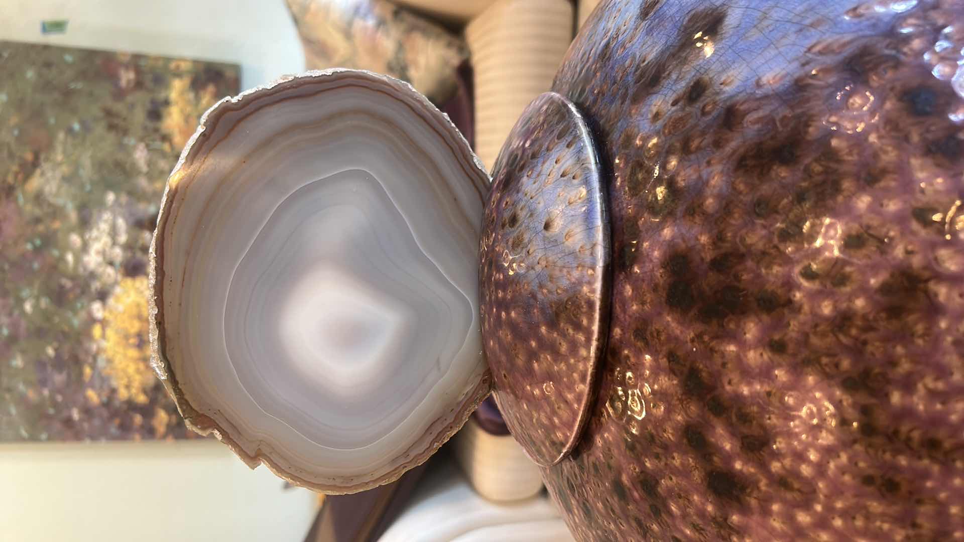 Photo 1 of HAND MADE LOCAL LAS VEGAS POTTERY MAKER JAR WITH LID $900 12” x H19”