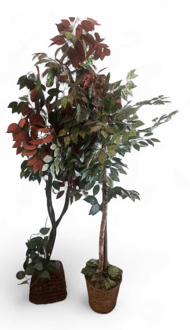 Photo 1 of 2 FAUX TREES, TALLEST H7’