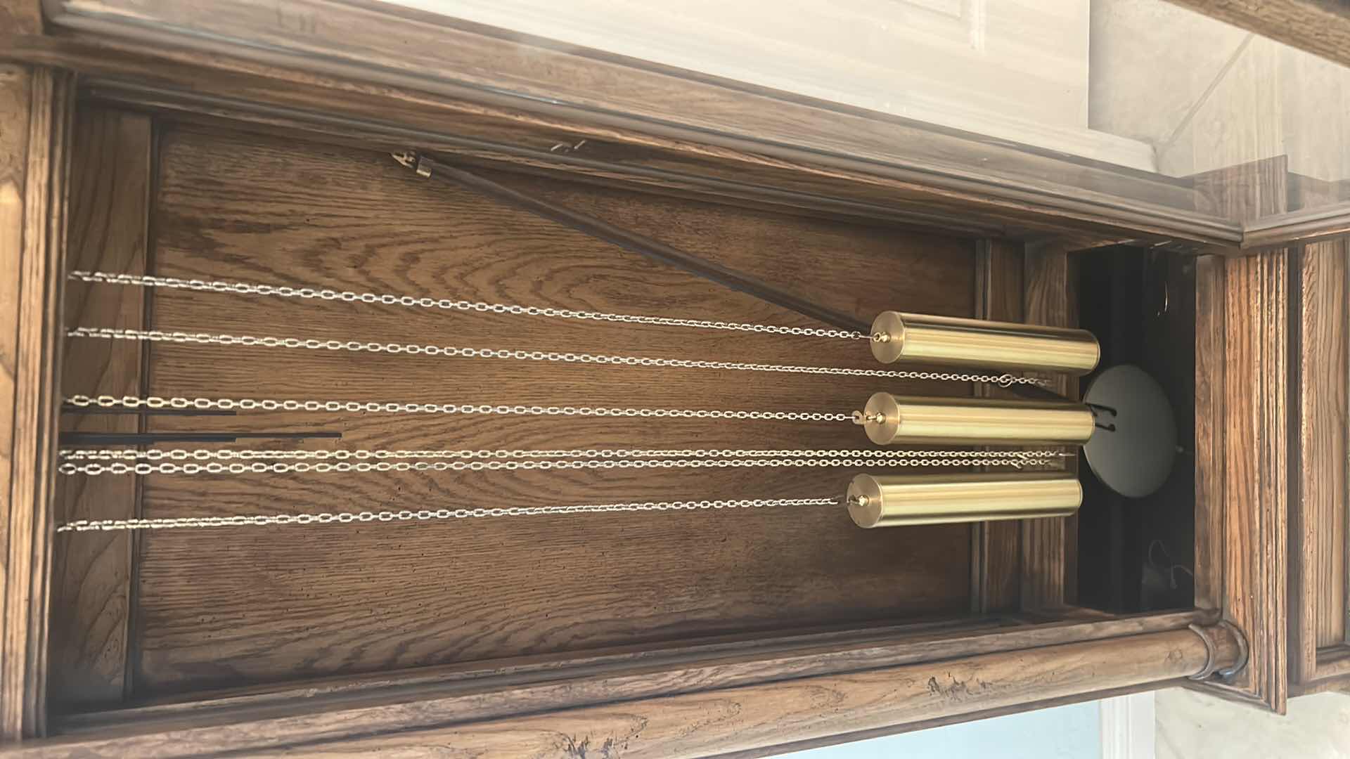 Photo 1 of RIDGEWAY GRANDFATHER CLOCK H 79"