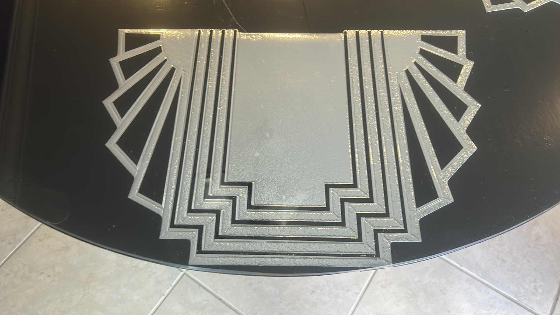 Photo 1 of TEAK DINING ROOM TABLE CUSTOM MADE 46“ x H 29“PLUS 3 12” LEAFS