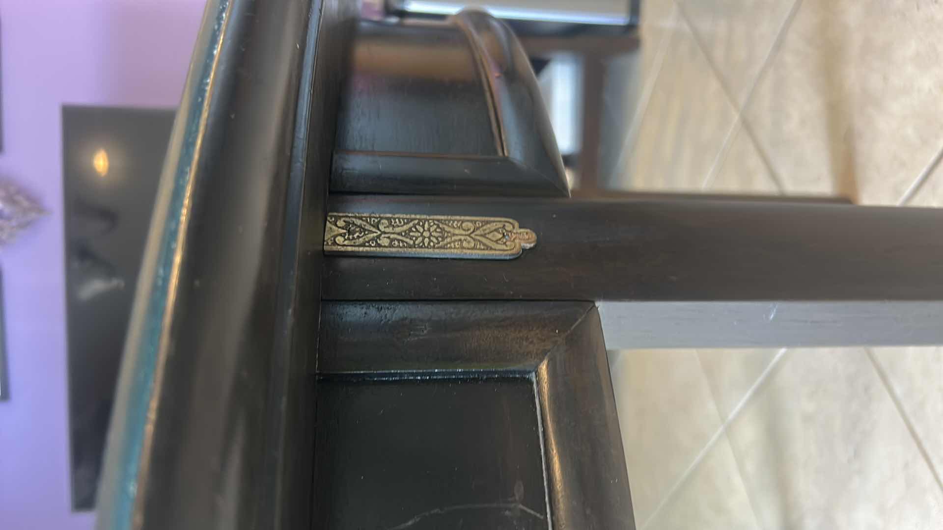 Photo 1 of TEAK DINING ROOM TABLE CUSTOM MADE 46“ x H 29“PLUS 3 12” LEAFS