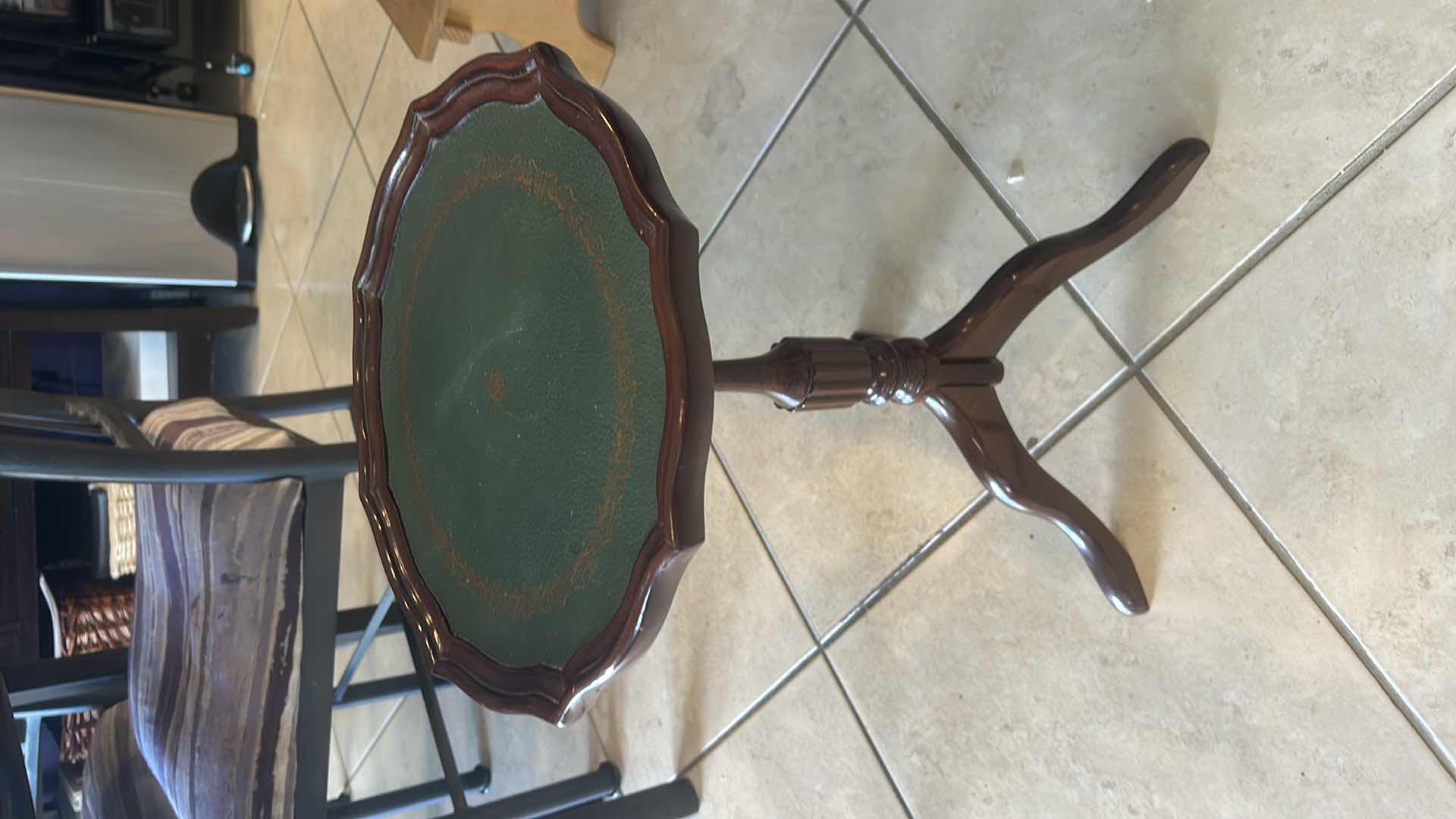 Photo 1 of THE BOMBAY COMPANY SMALL TABLE/PLANT STAND 13 1/2“ x H20”