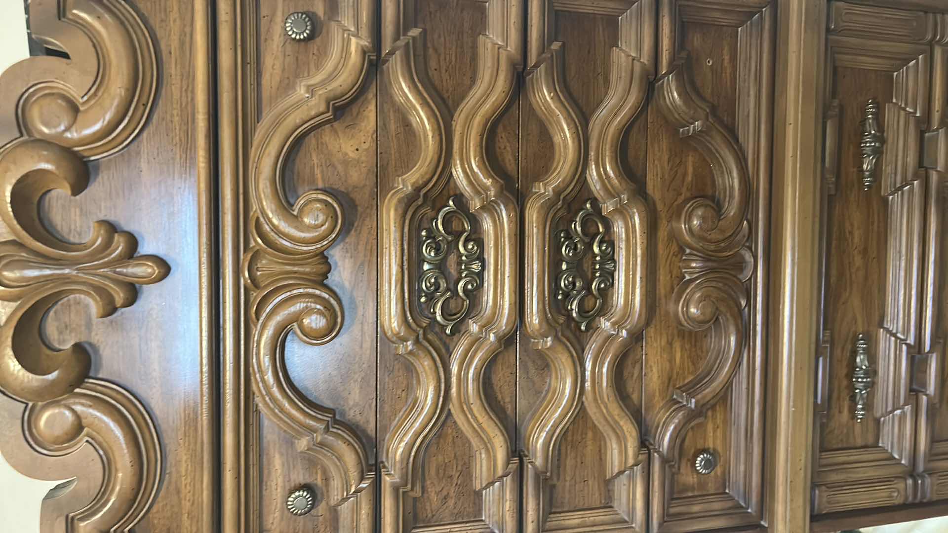 Photo 1 of WOODEN 6 DRAWER HIGH CHEST 35" X 69"