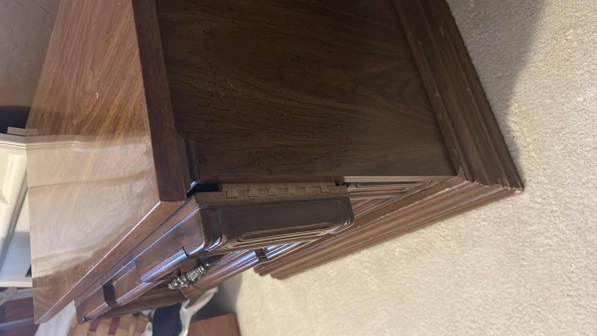 Photo 1 of WOOD NIGHT STAND 27" X 16" H 23"