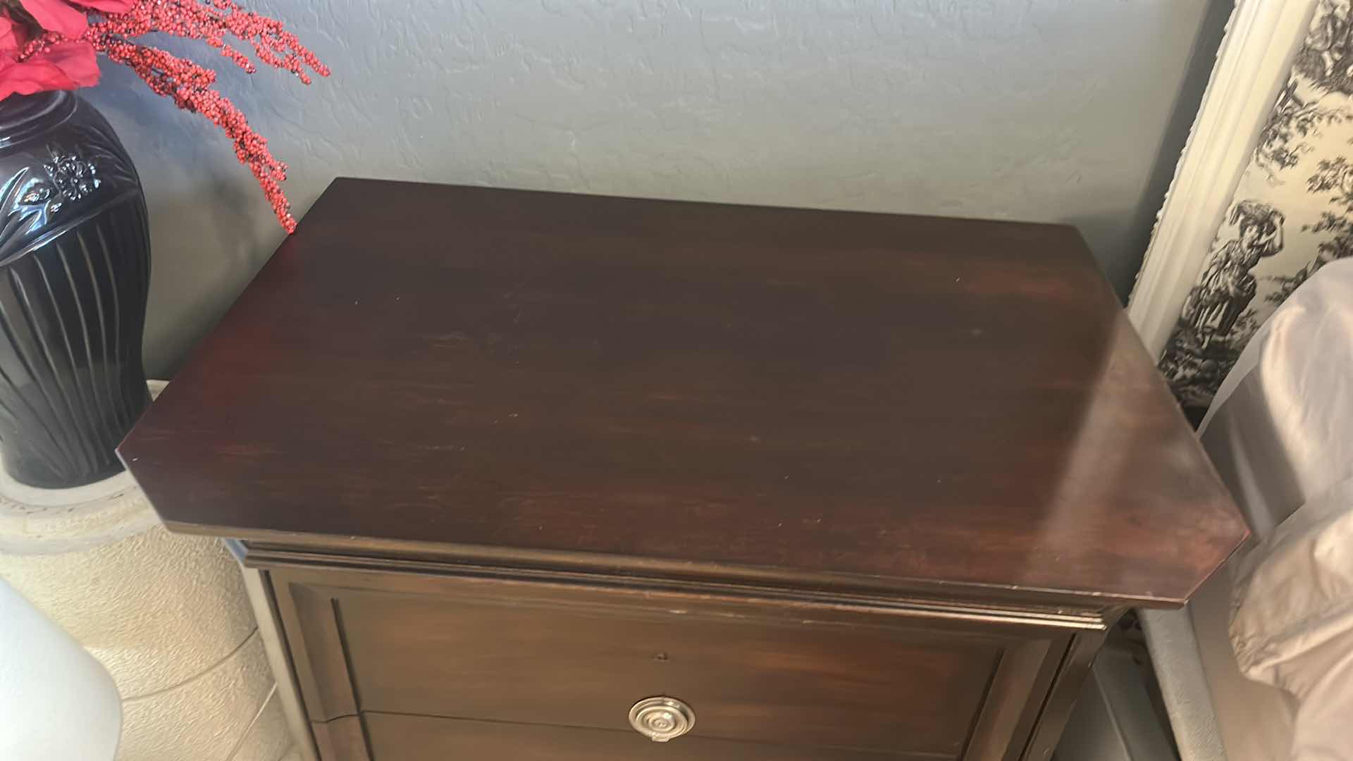 Photo 1 of LANE FURNITURE TONGUE AND GROOVE WOOD NIGHTSTAND 
30“ x 20“ x H30“