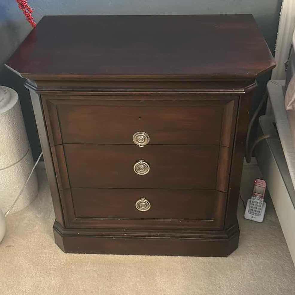 Photo 1 of LANE FURNITURE TONGUE AND GROOVE WOOD NIGHTSTAND 
30“ x 20“ x H30“