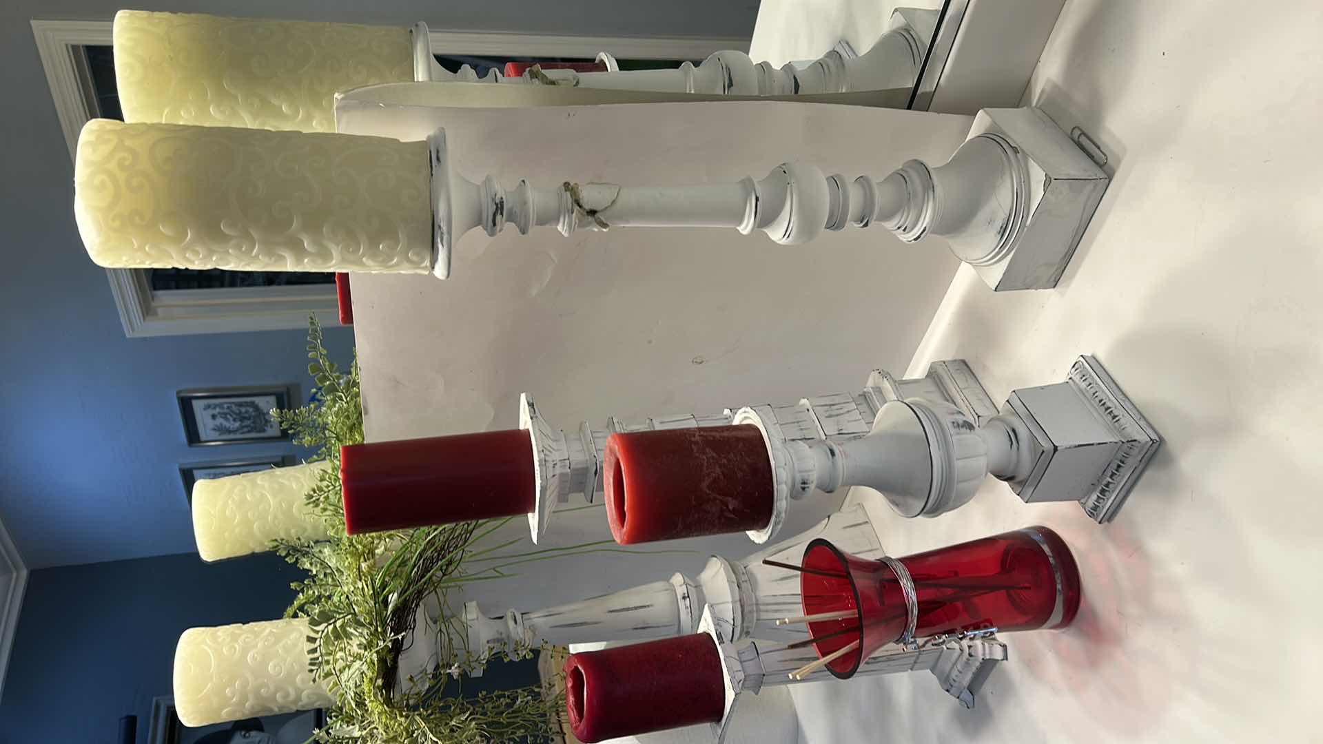 Photo 1 of CANDLE HOLDERS, CANDLES AND MORE, TALLEST H29.5”