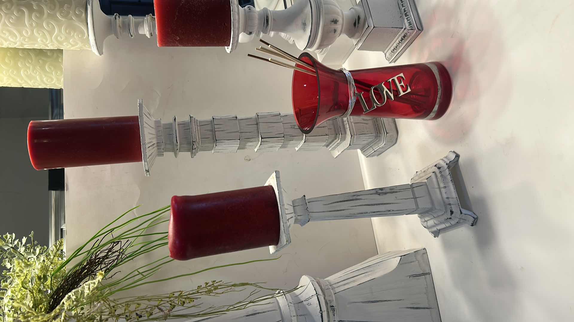 Photo 1 of CANDLE HOLDERS, CANDLES AND MORE, TALLEST H29.5”