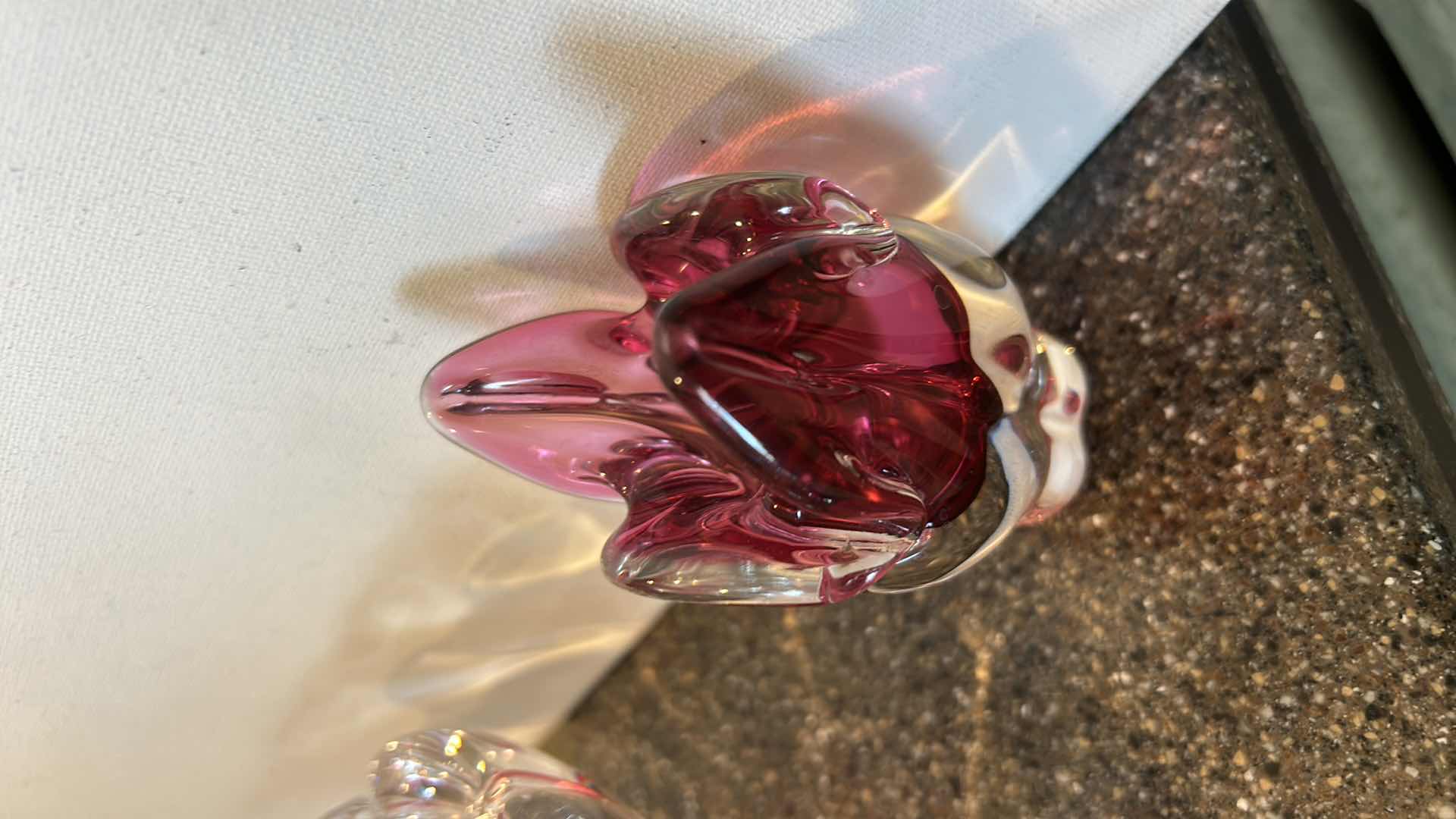 Photo 1 of 3 SMALL ART-GLASS PIECES , LARGEST 6“ x H 3“