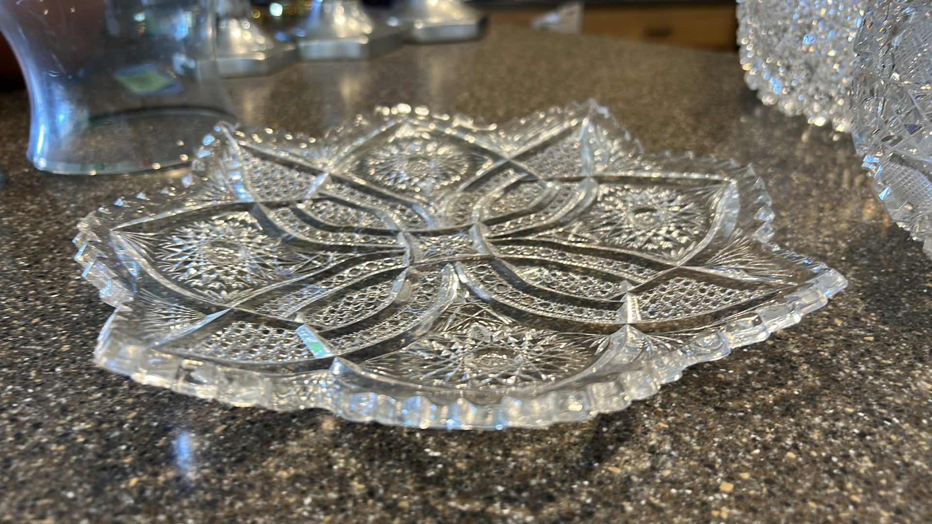 Photo 1 of EAPG WESTMORELAND SPECIALTY GLASS, INDIAN SUNSET,  SHALLOW BOWL  10”