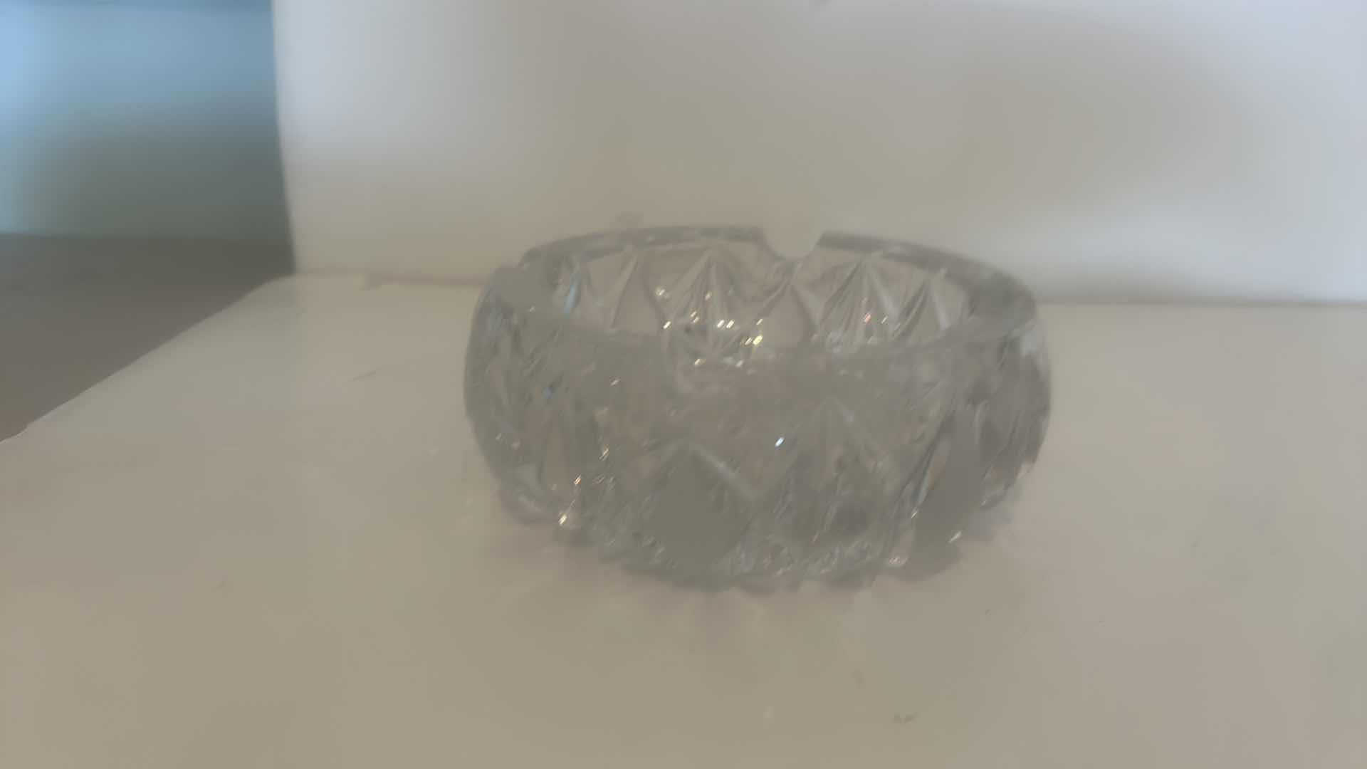 Photo 1 of 2 CUT CRYSTAL PIECES