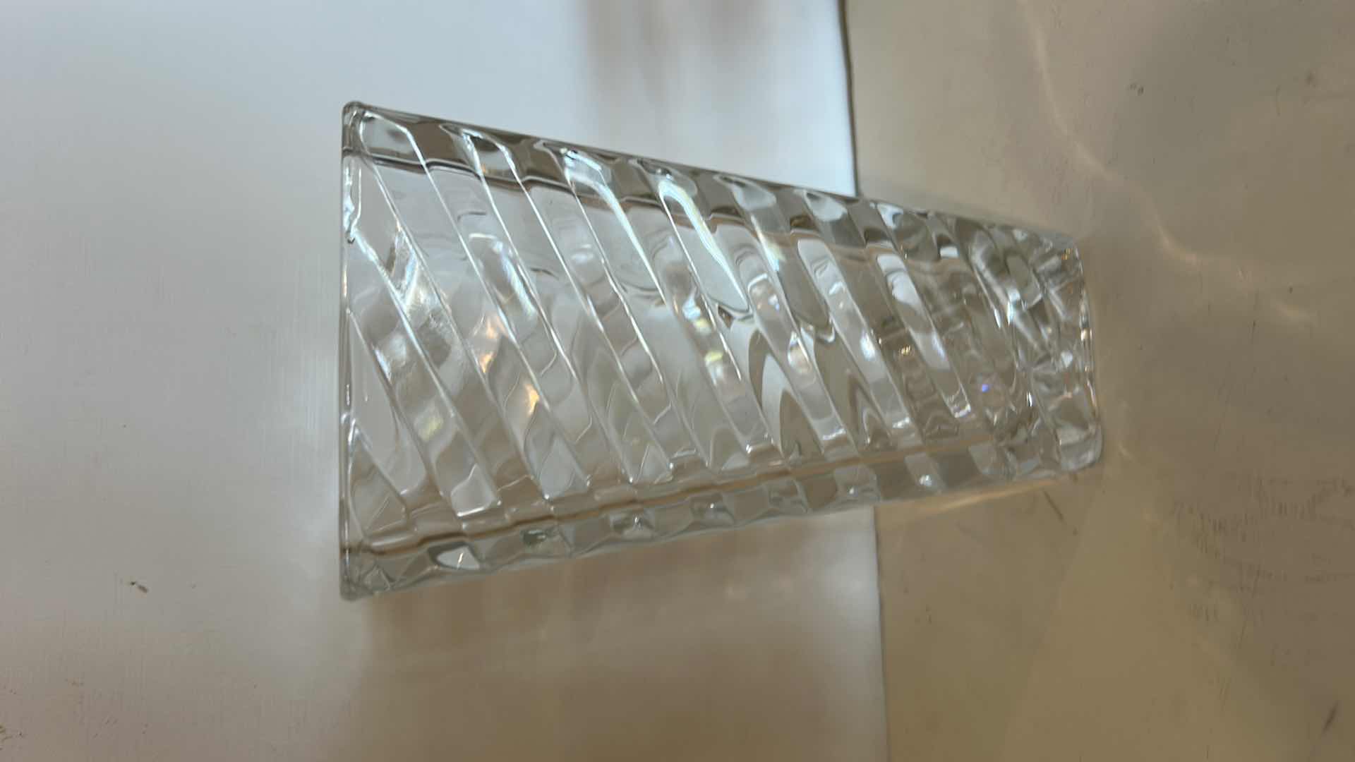 Photo 1 of 4 PC GLASS AND CRYSTAL ASSORTMENT