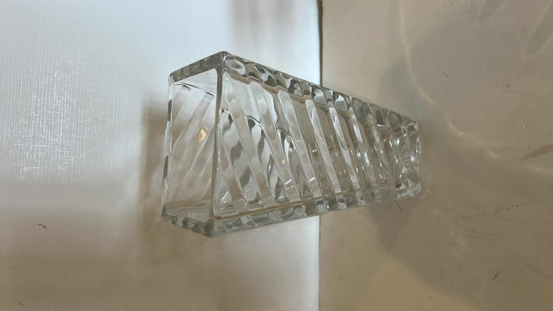 Photo 1 of 4 PC GLASS AND CRYSTAL ASSORTMENT