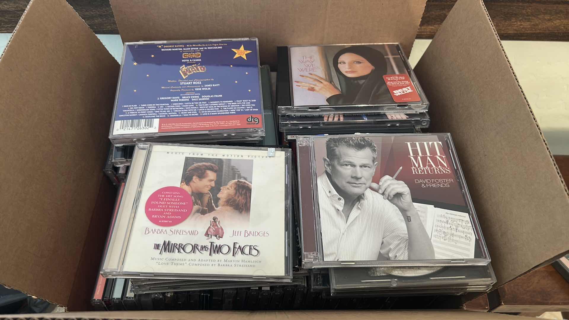 Photo 1 of CONTENTS OF BOX ASSORTED CD'S