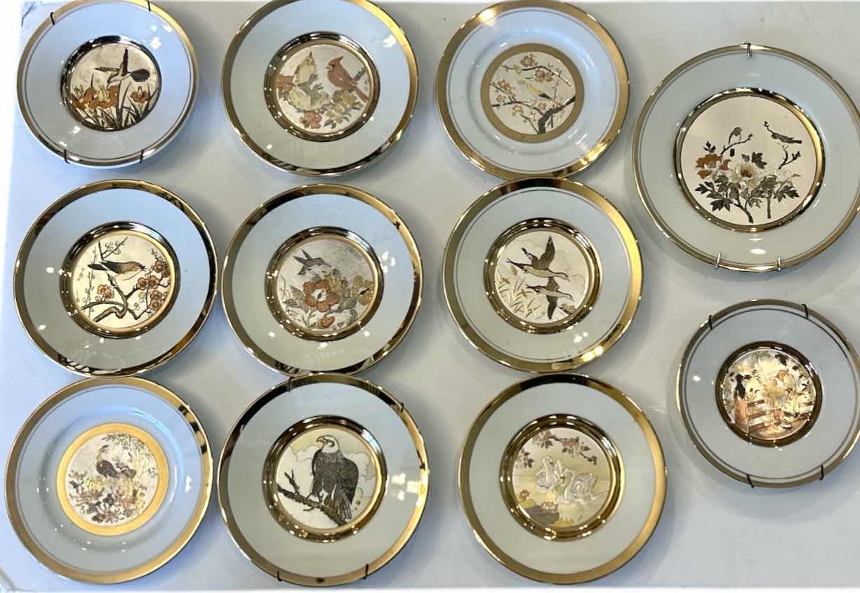 View 1 of 11 FINE CHINA, THE ART OF CHOKIN” ETCHING PURE COPPER & GILDING IT WITH SILVER AND GOLD