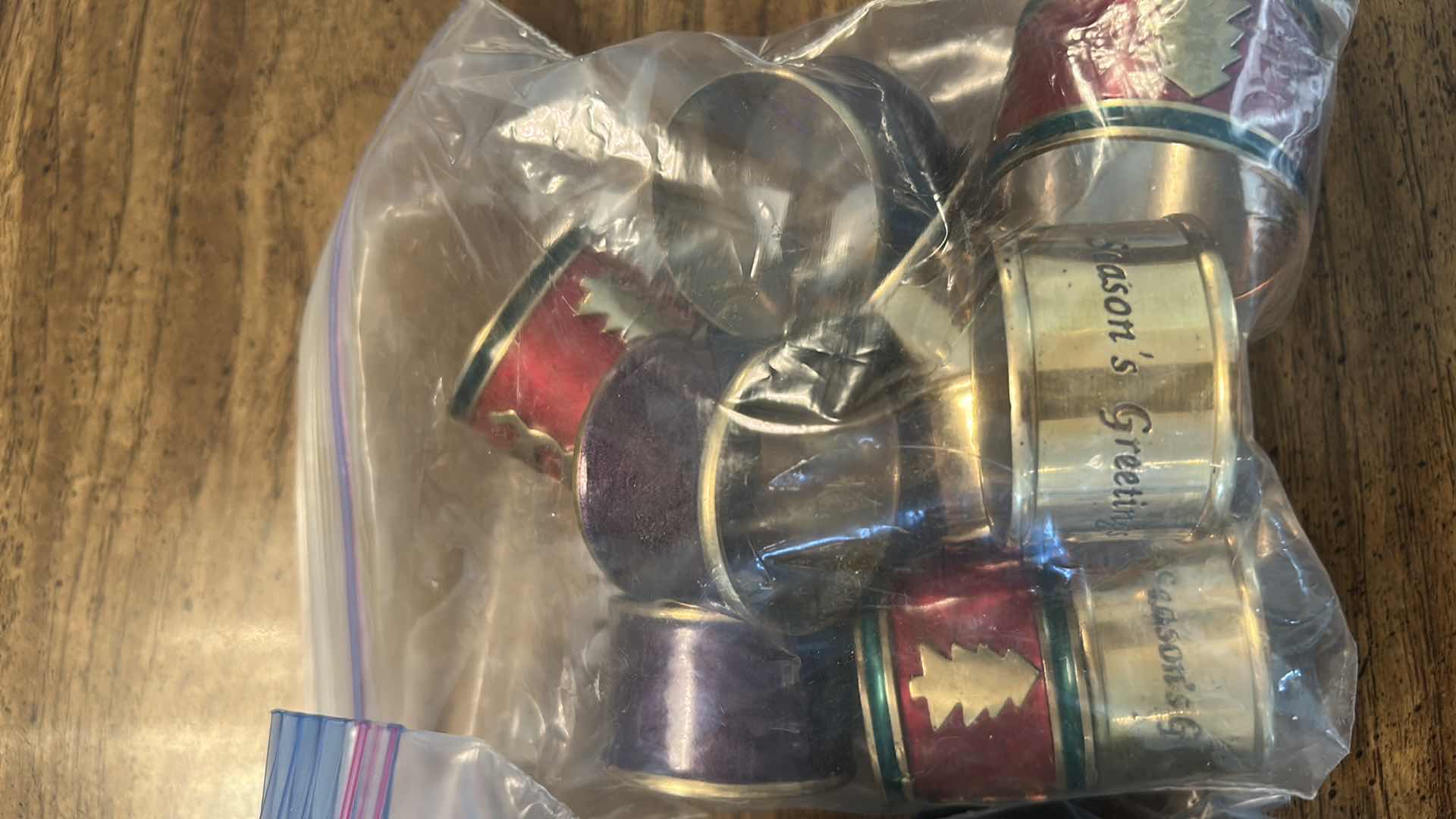 Photo 1 of 3- BAGS ASSORTED NAPKIN RINGS