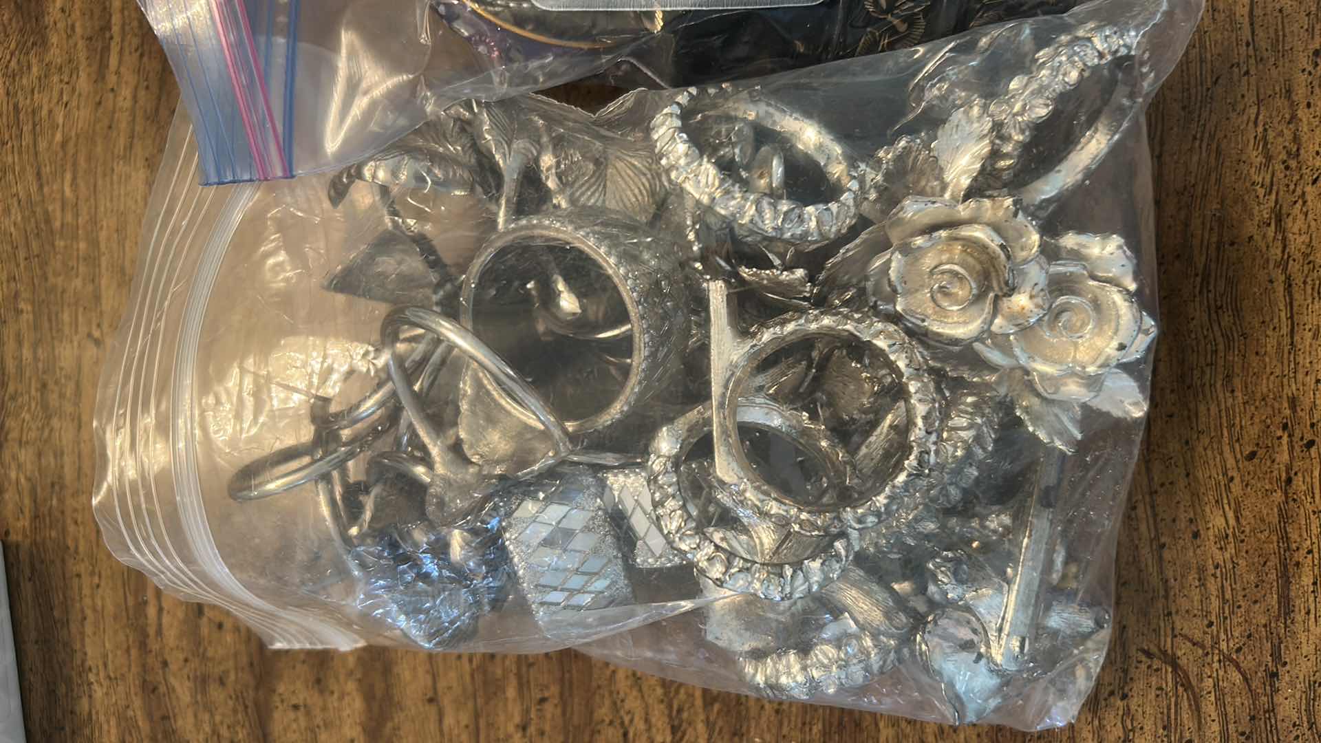 Photo 1 of 3- BAGS ASSORTED NAPKIN RINGS