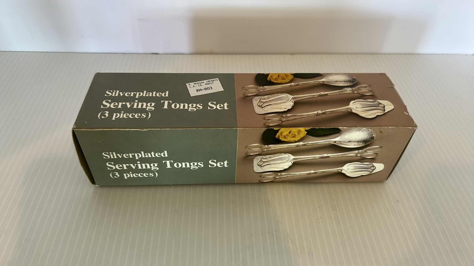 Photo 1 of WATER PITCHER SERVING TONGS 4 SMALL FORKS