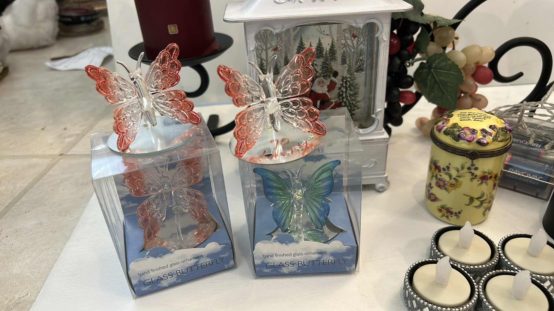 Photo 1 of CANDLES AND CHRISTMAS DECOR