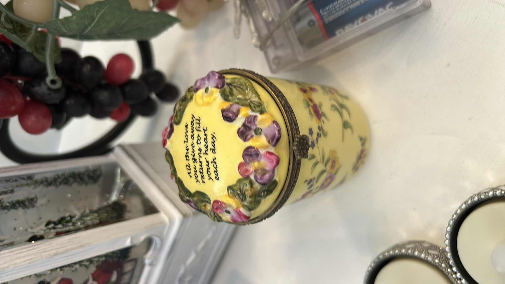 Photo 1 of CANDLES AND CHRISTMAS DECOR